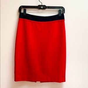 Trina Turk Pencil Skirt in💄Lipstick Red💄